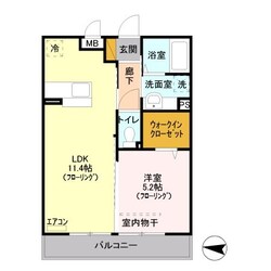 Ｖｉｌｌａ　Ｇａｒｌａｎｄ　Ｃｏｕｒｔの物件間取画像